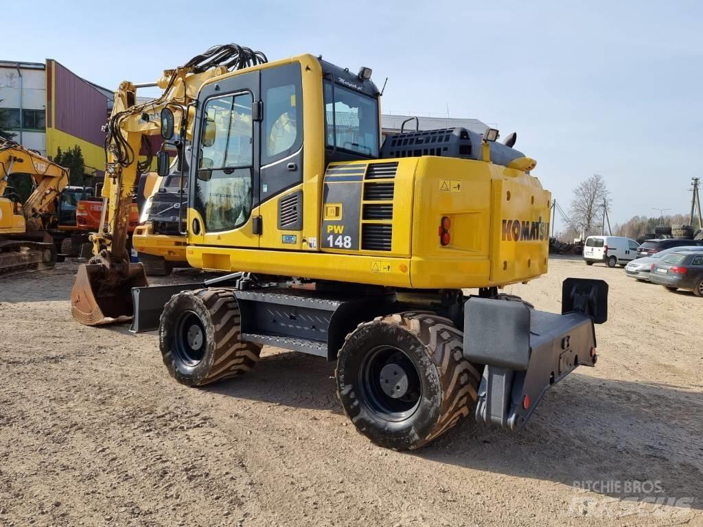 Komatsu PW 148-8 Hjulgravere