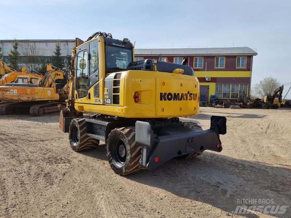 Komatsu PW 148-8 Hjulgravere