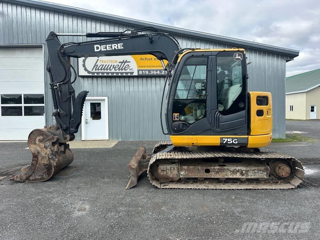 John Deere 75G Beltegraver
