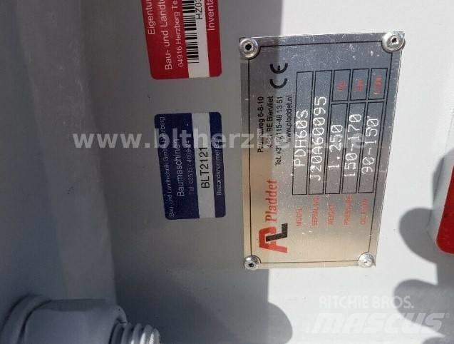 Pladdet PDH 60S Hydrauliske hammere
