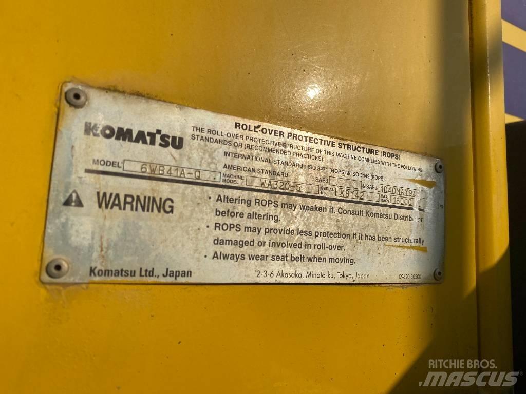 Komatsu WA 320-5 Hjullastere