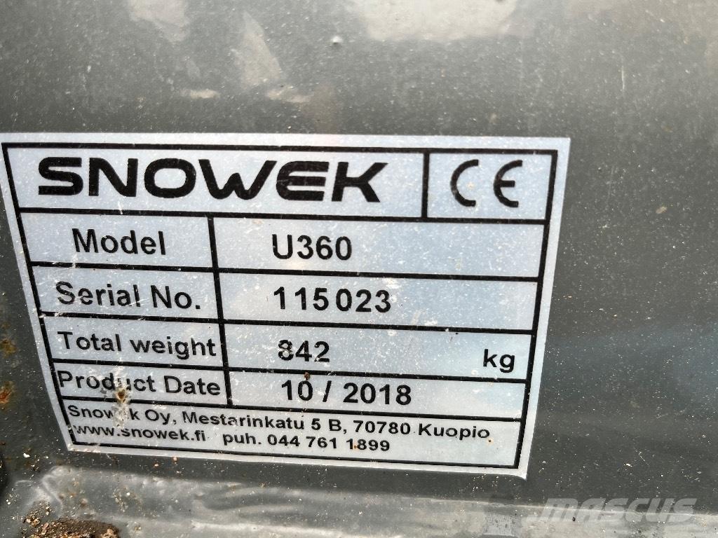 Snowek U360 Snøploger- og skjær