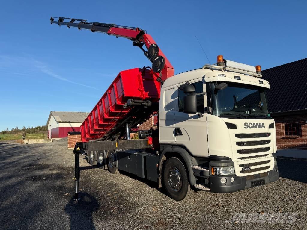 Scania G490 8x2 Kabelløft lastebiler