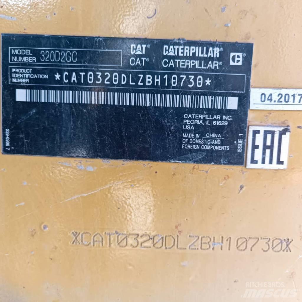 CAT 320D2 GC Beltegraver