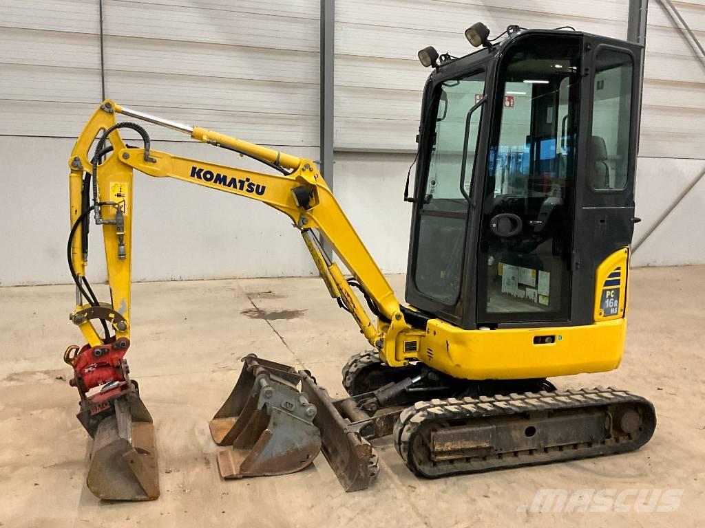 Komatsu PC 16 R-3 Minigravere <7t