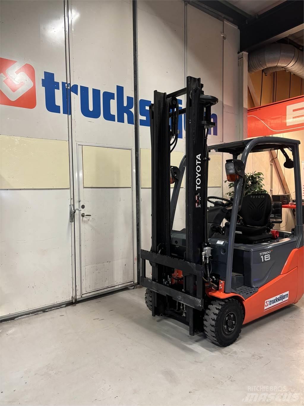 Toyota 8FBET18 Elektriske trucker