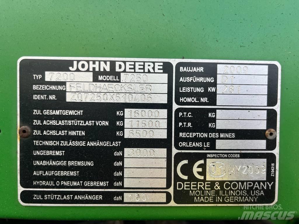John Deere 7250 Selvdrevne fôrhøstere