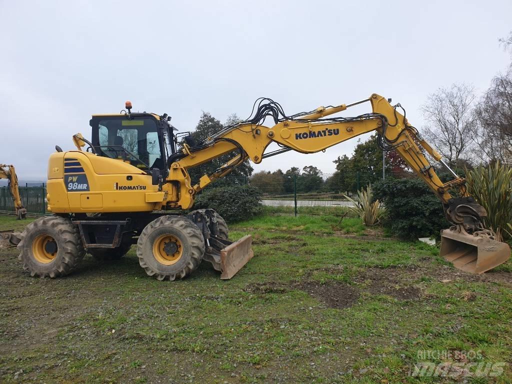 Komatsu PW98MR-10 Hjulgravere