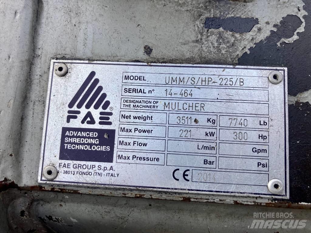 FAE UMM/S/HP 225 Skogsmaskiner - Annet