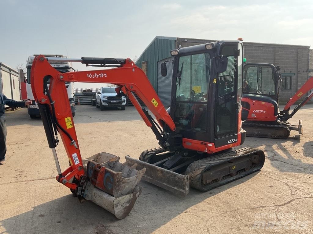 Kubota U27-4 Minigravere <7t