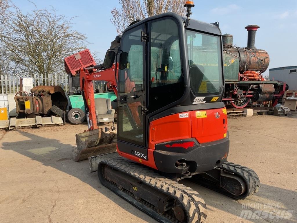 Kubota U27-4 Minigravere <7t