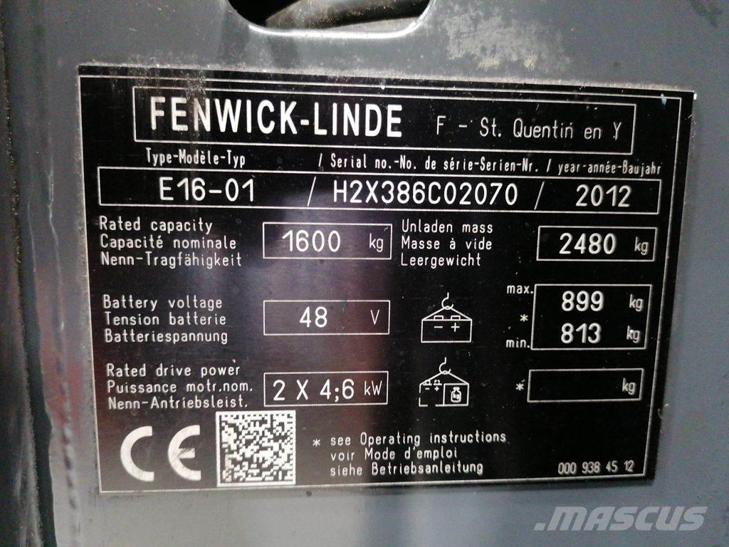 Linde E16-01 Elektriske trucker