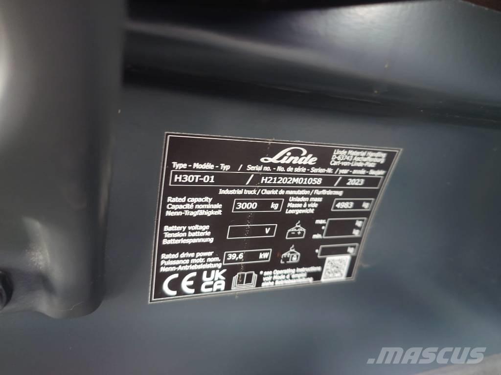 Linde H 30 T Propan trucker