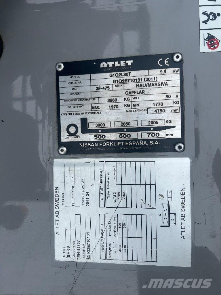 Atlet L30T Elektriske trucker