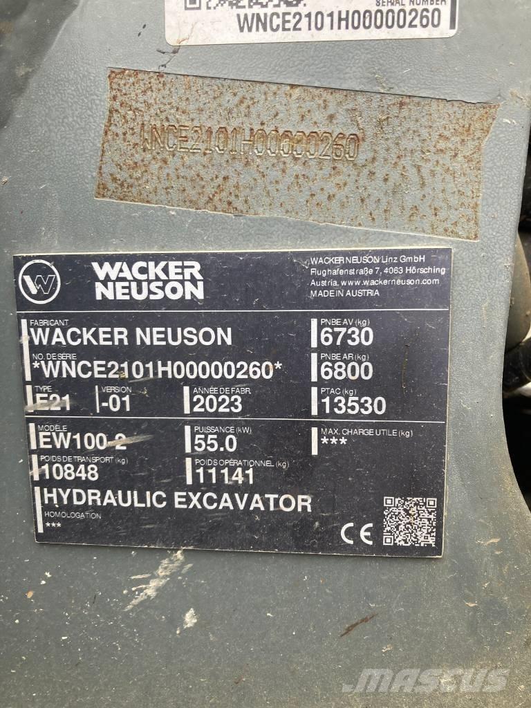Wacker Neuson EW 100 Hjulgravere