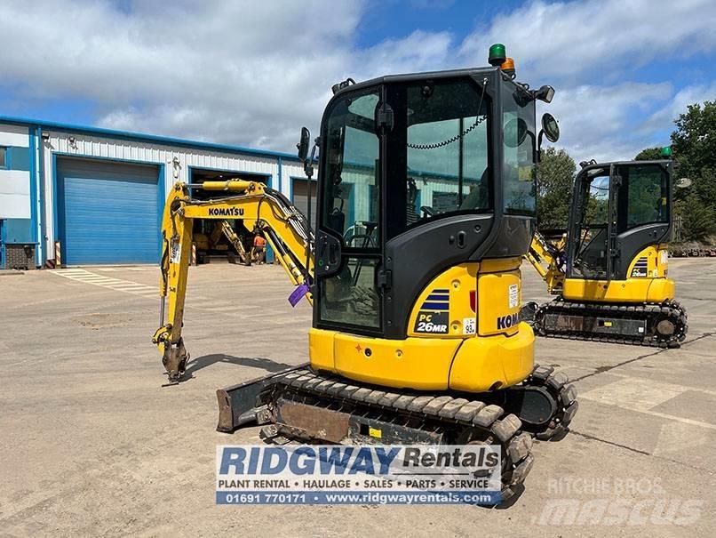 Komatsu PC 26 MR Minigravere <7t