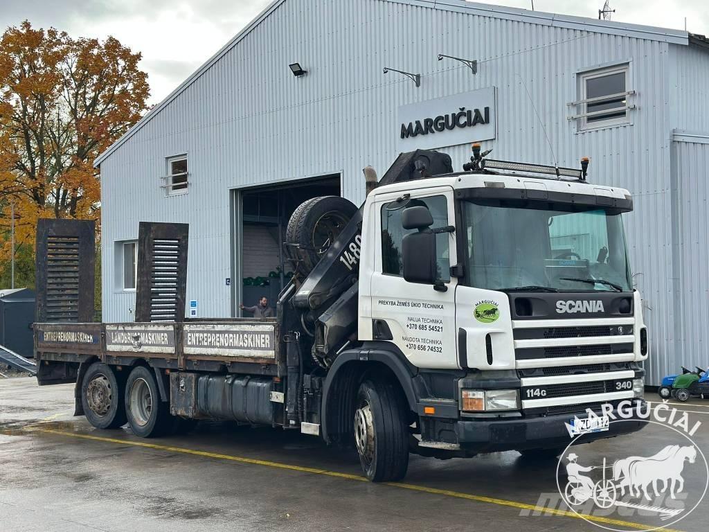 Scania 114G 340 Kranbil