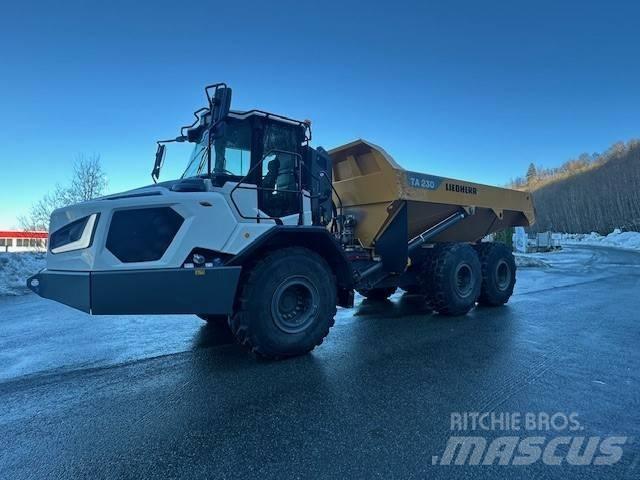Liebherr TA 230 Rammestyrte Dumpere