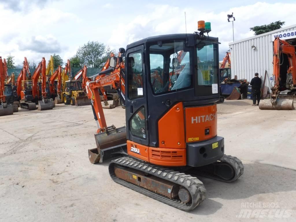 Hitachi ZX 26 U-6 Minigravere <7t