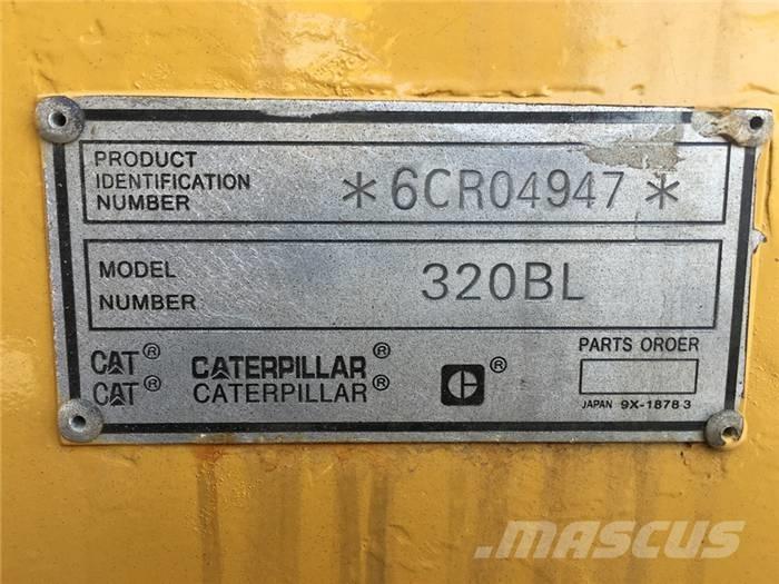 CAT 320 B L Beltegraver