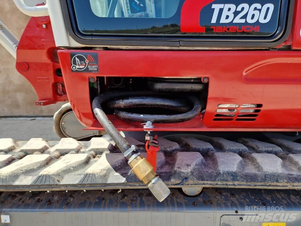 Takeuchi TB 260 Minigravere <7t