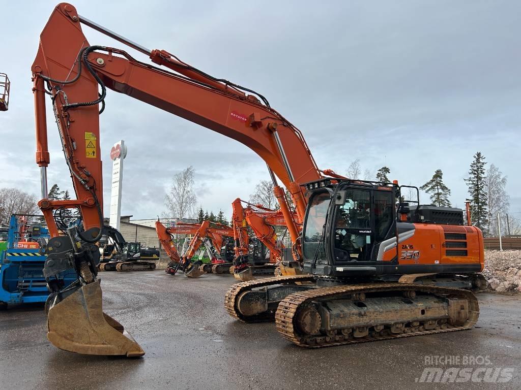 Hitachi ZX350LC-7 Beltegraver