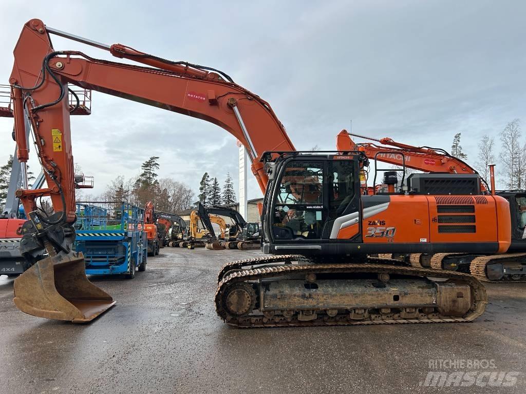 Hitachi ZX350LC-7 Beltegraver
