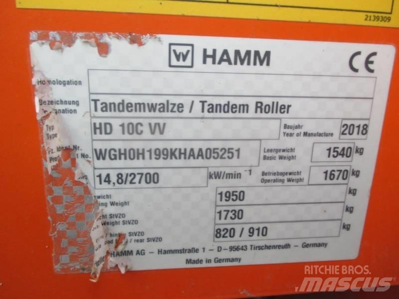 Hamm HD 10 C VV Tandem Valser