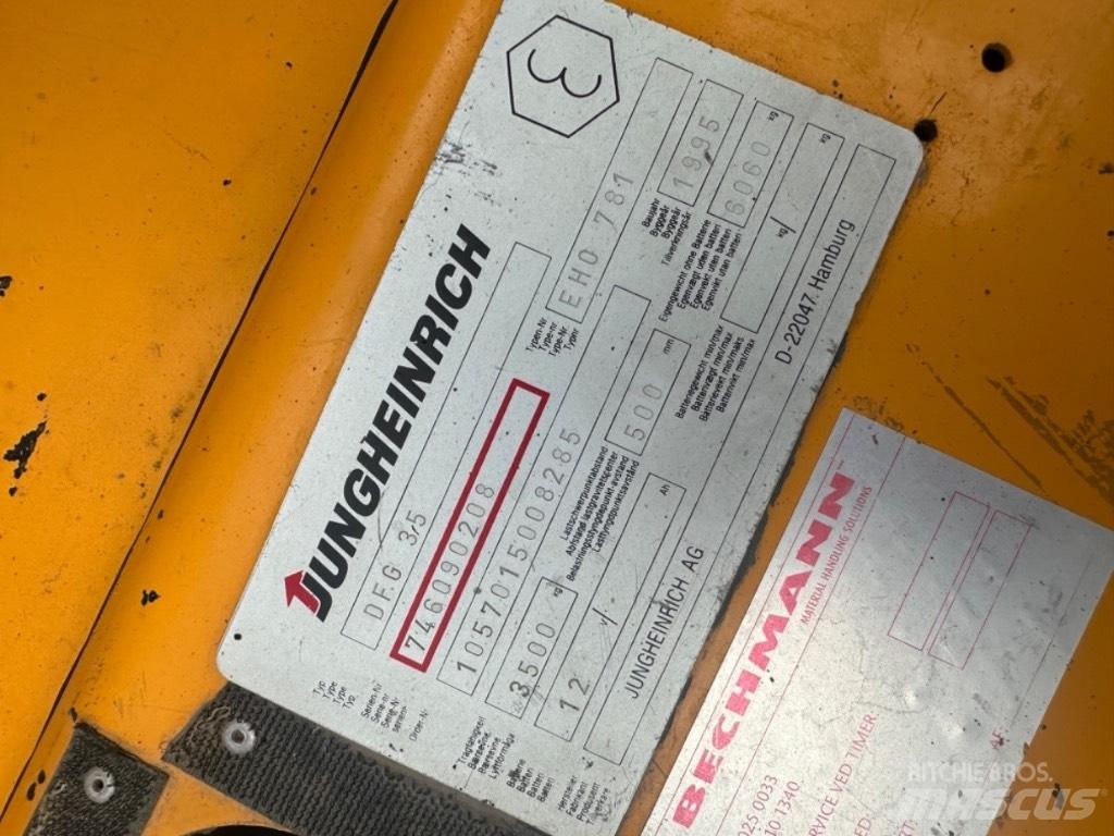 Jungheinrich EFD35 Diesel Trucker
