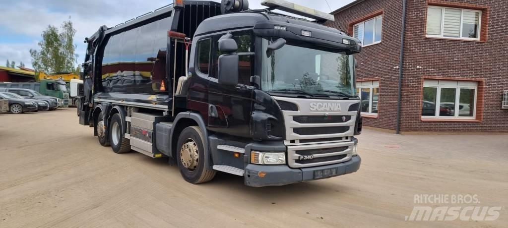 Scania P340 Gas Renovasjonsbil