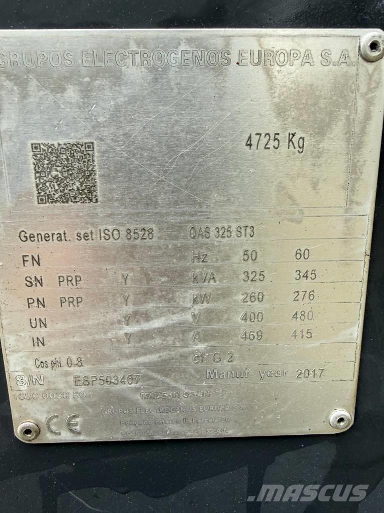 Atlas Copco QAS 325 Diesel Generatorer