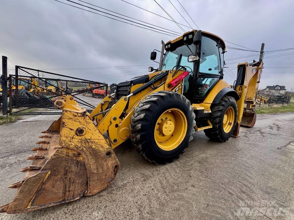 CAT 444F, JOYSTICK Traktorgravere