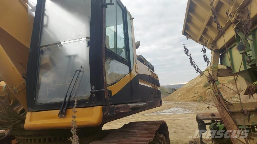 CAT 345 B L Belter, kjettinger og understell