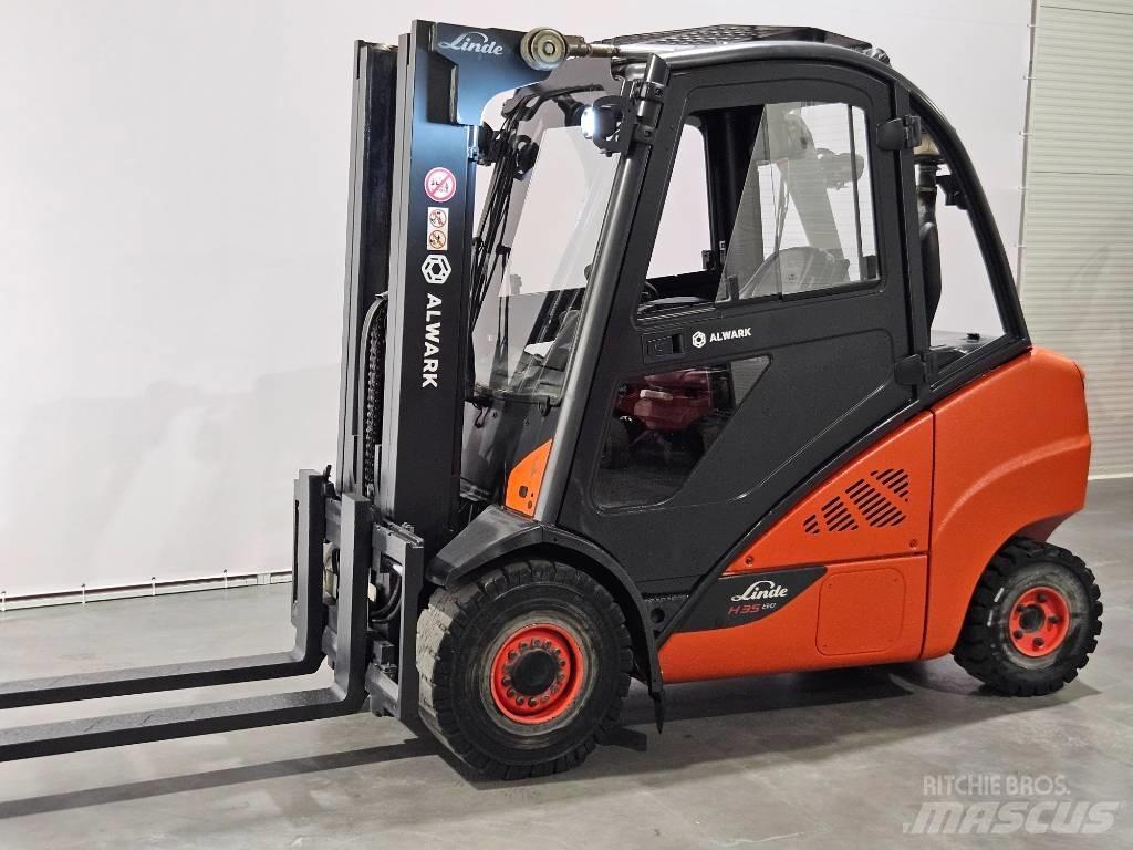 Linde H35D Diesel Trucker