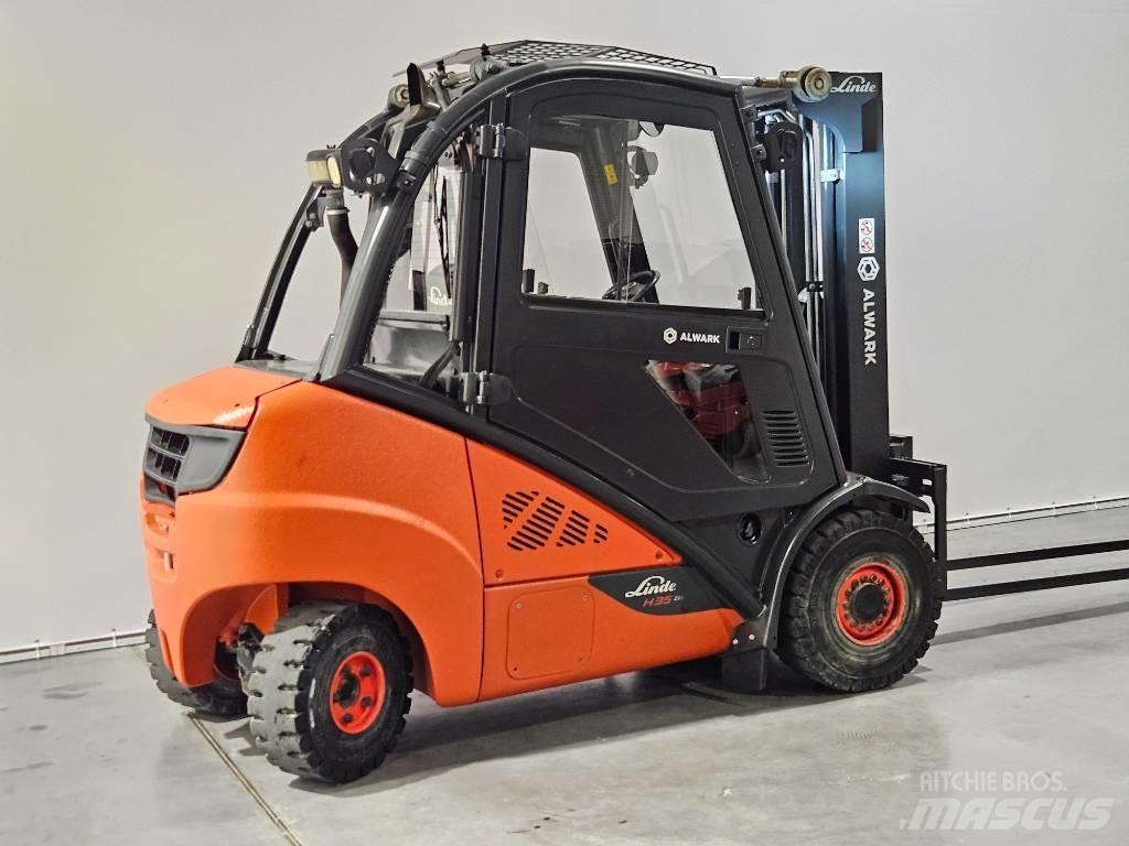 Linde H35D Diesel Trucker