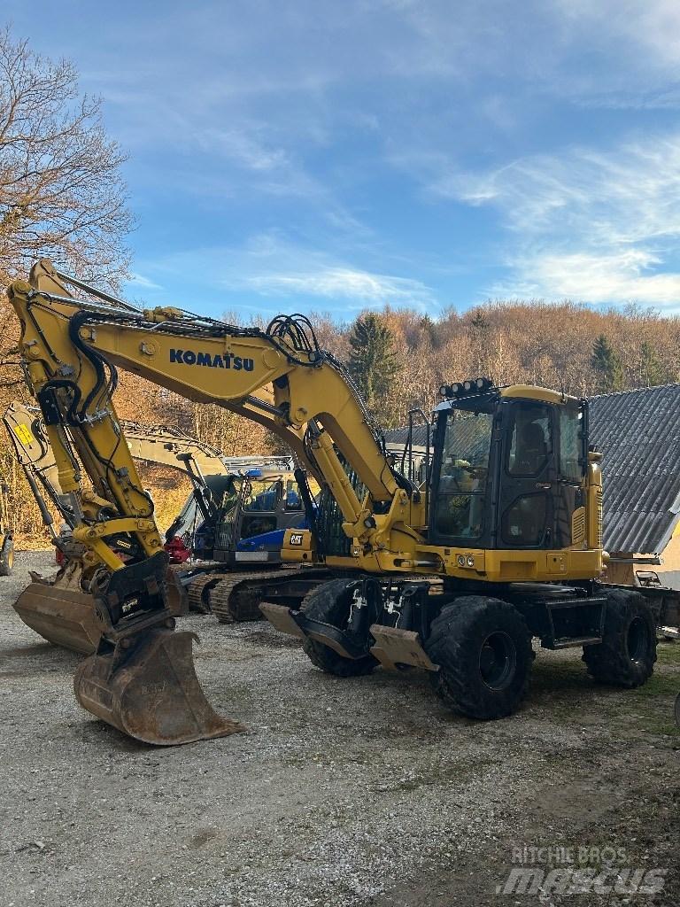 Komatsu Pw118mr11 Hjulgravere
