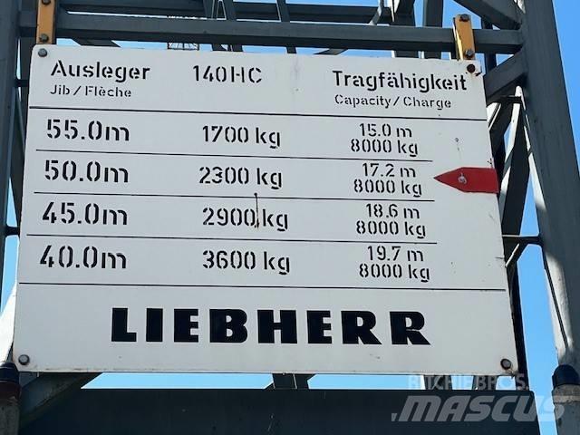 Liebherr 140 HC Bygge- og tårnkraner