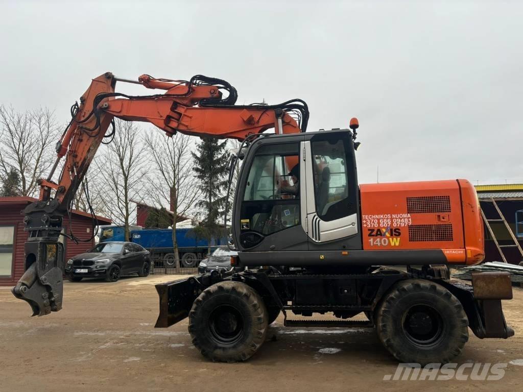 Hitachi ZX140 W-3 Hjulgravere