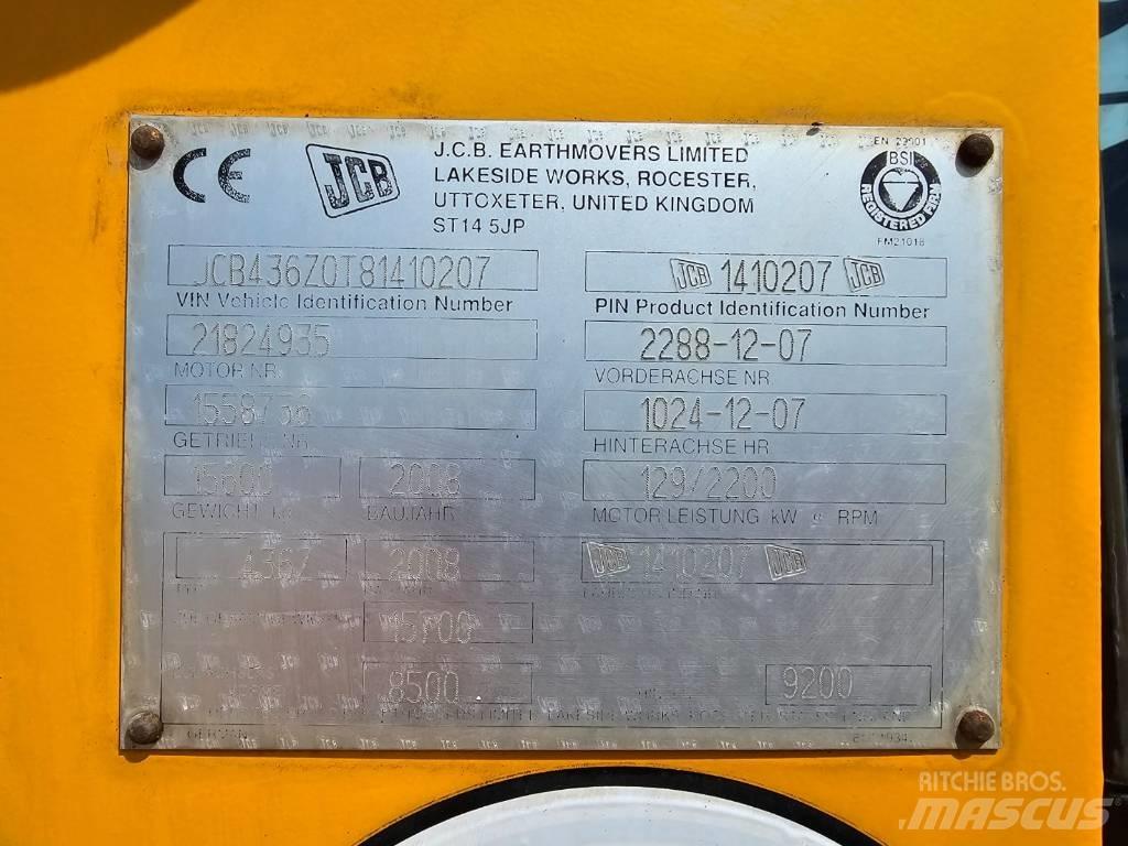 JCB 436 ZX Hjullastere