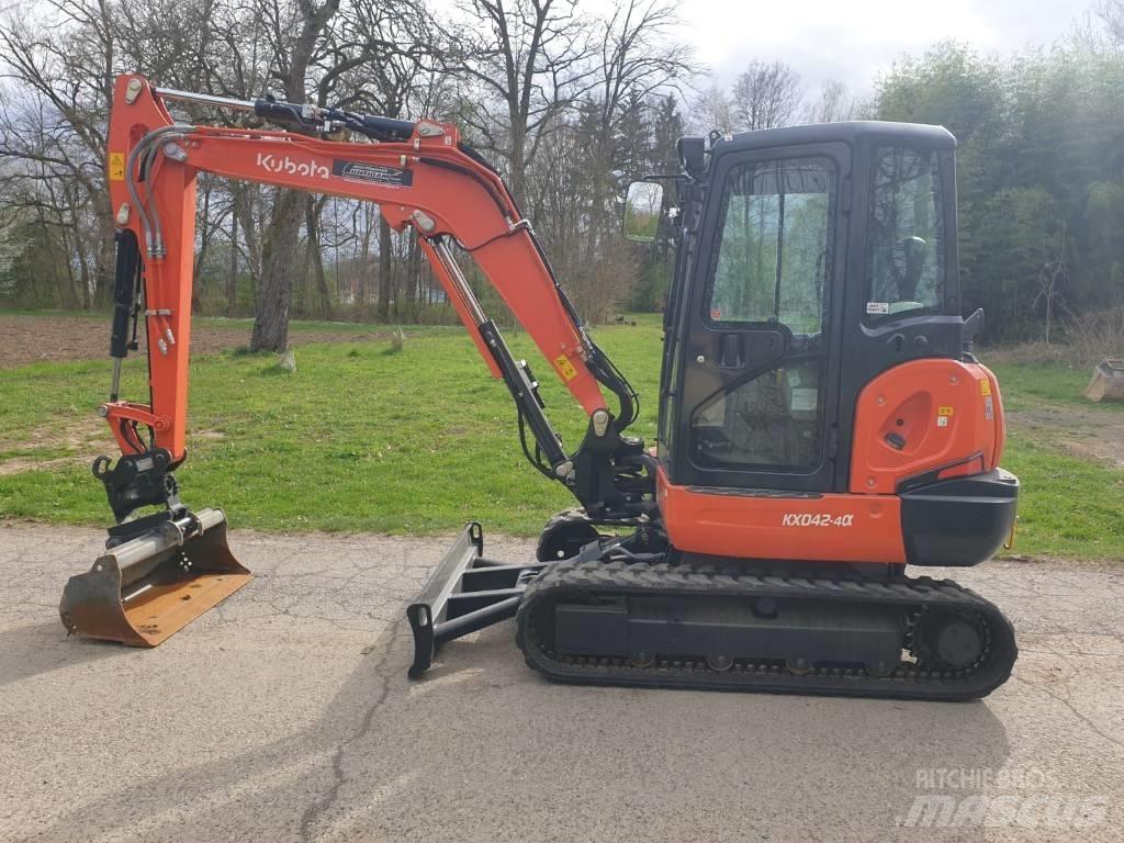 Kubota KX 042-4A Minigravere <7t
