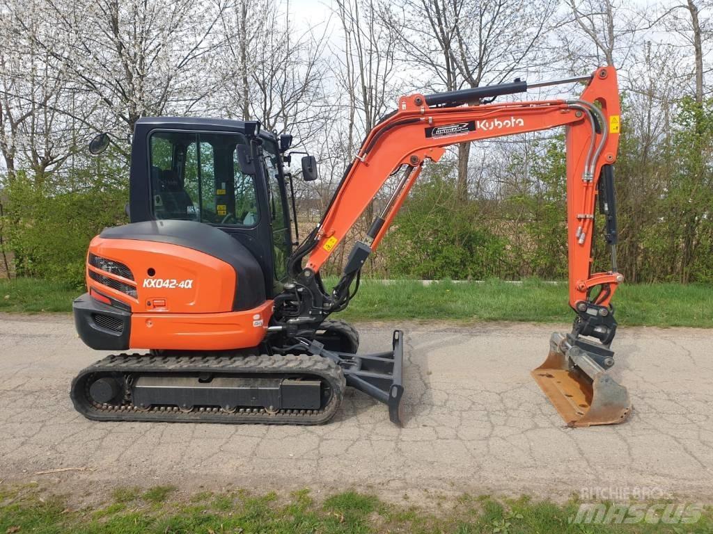 Kubota KX 042-4A Minigravere <7t