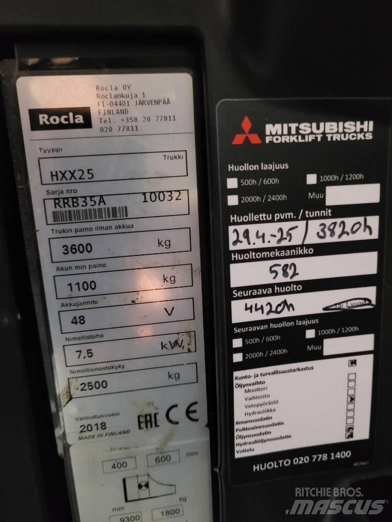Rocla HXX25 Skyvemasttruck