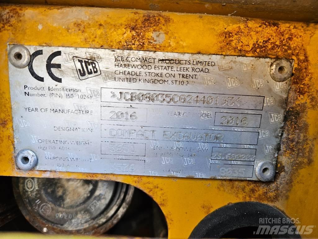 JCB 8035 Minigravere <7t