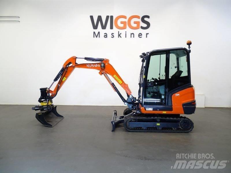 Kubota KX 027-4 Minigravere <7t