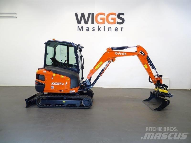 Kubota KX 027-4 Minigravere <7t