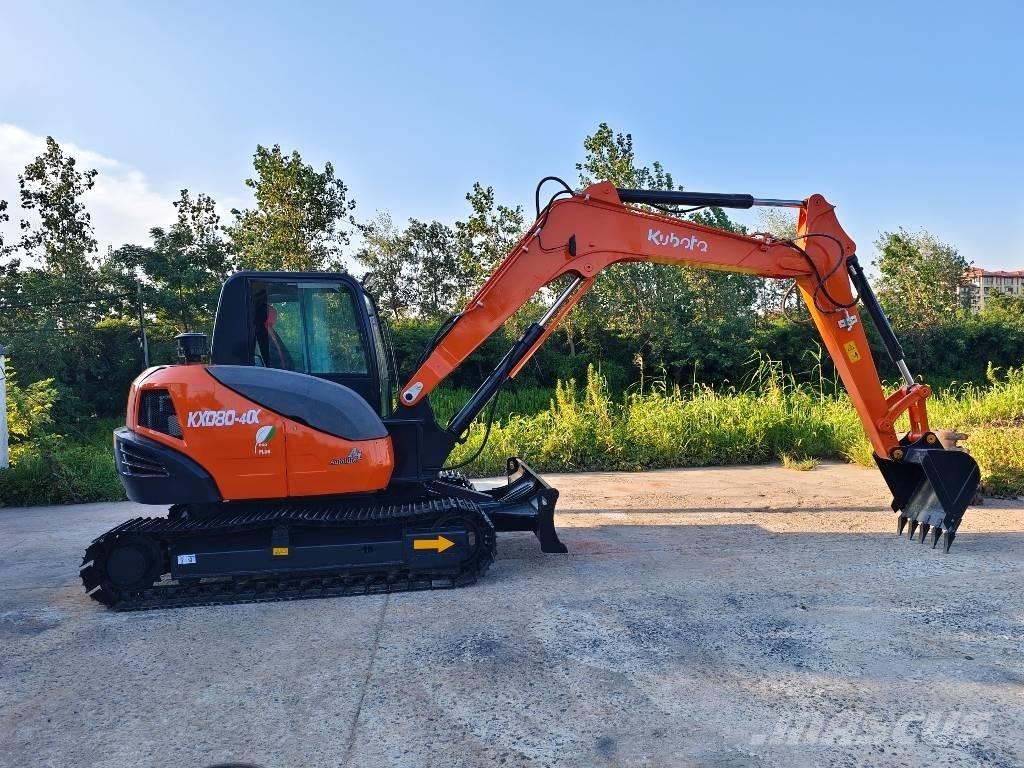 Kubota KX 080-4 CX Midigravere 7 - 12t