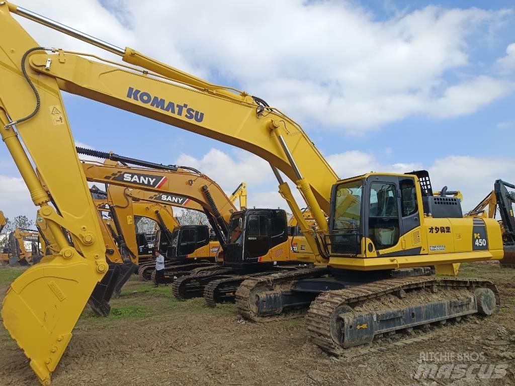 Komatsu PC450-8 Beltegraver