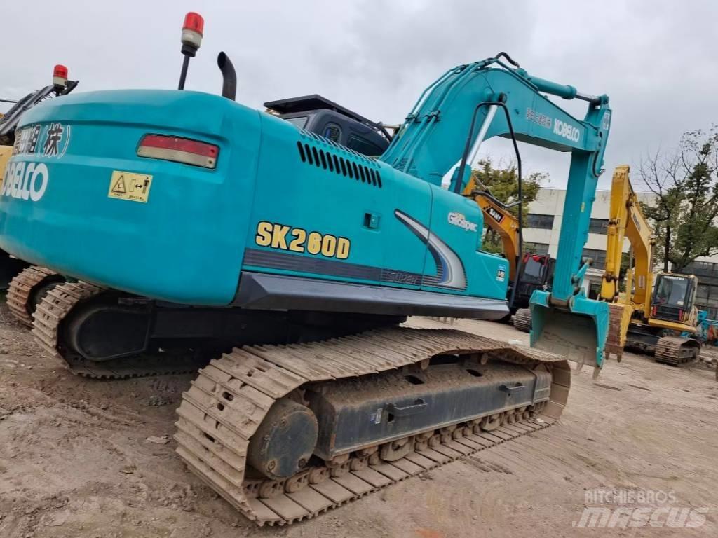 Kobelco SK260D Beltegraver