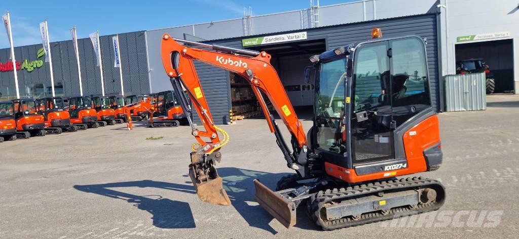 Kubota KX 027-4 Minigravere <7t