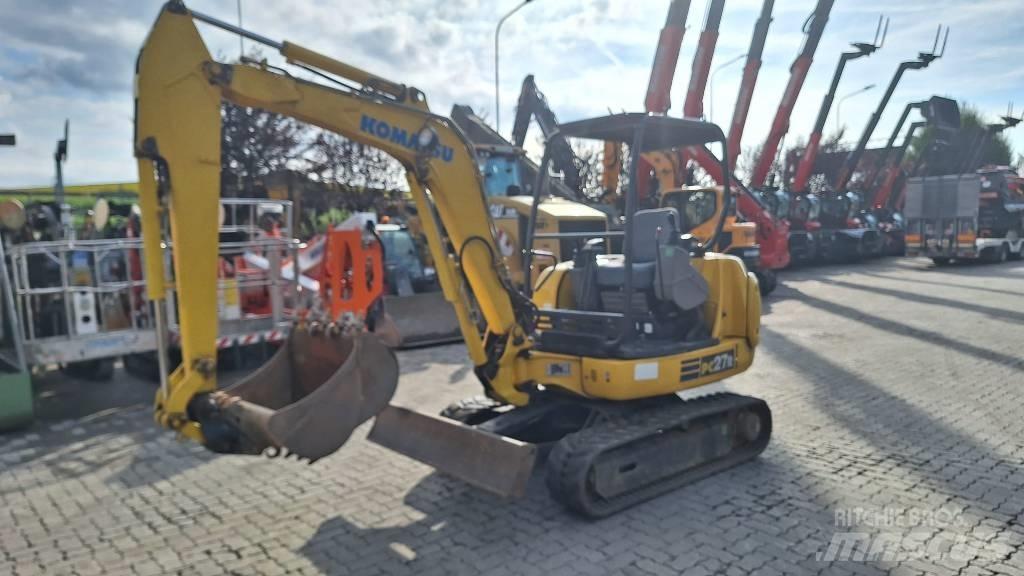 Komatsu PC27R-8 Minigravere <7t